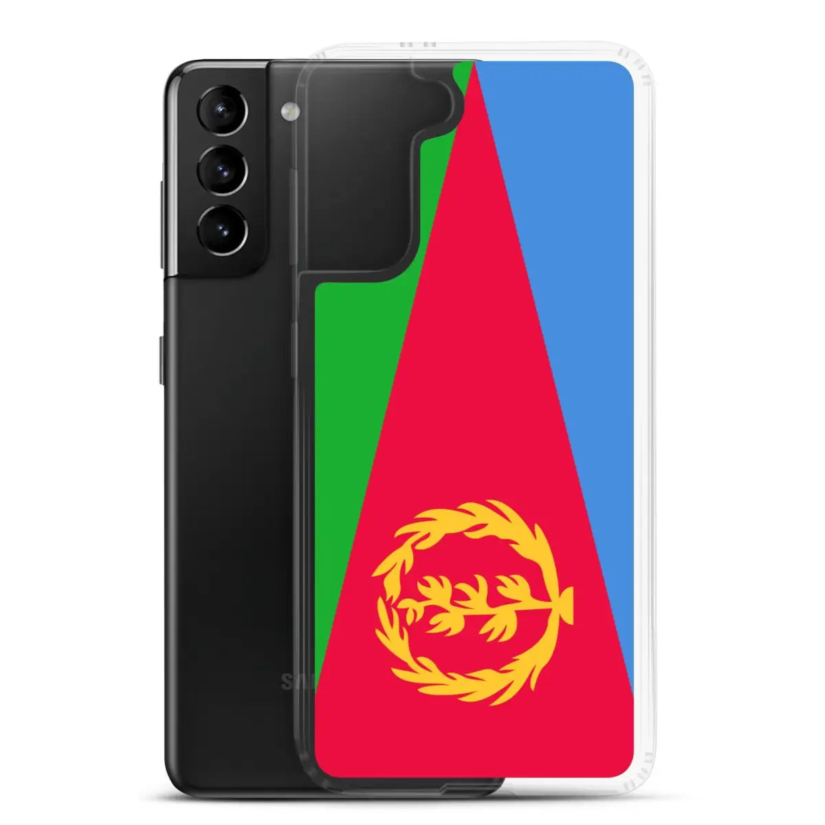Coque téléphone drapeau de l’érythrée - pixelforma