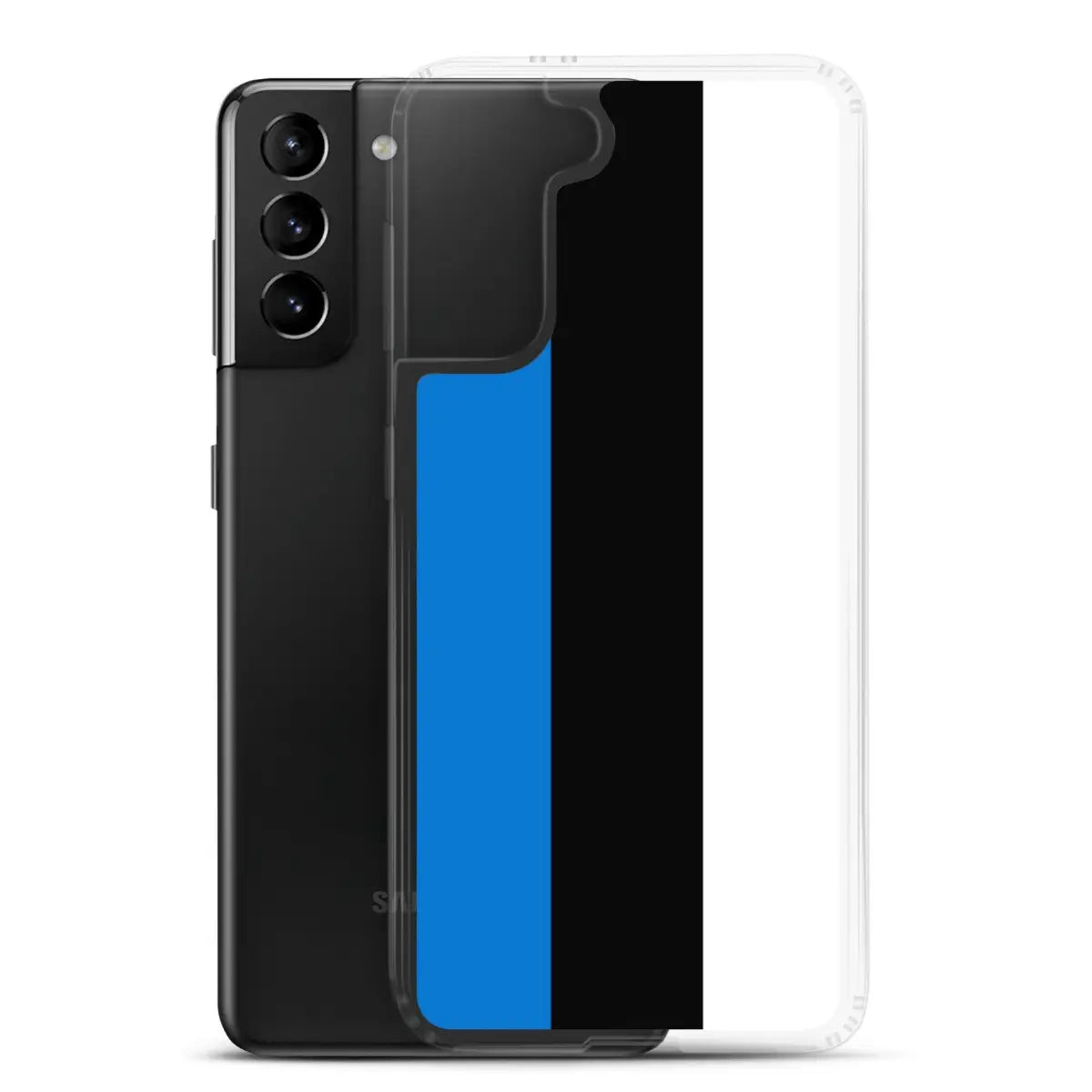Coque téléphone drapeau de l’estonie - pixelforma