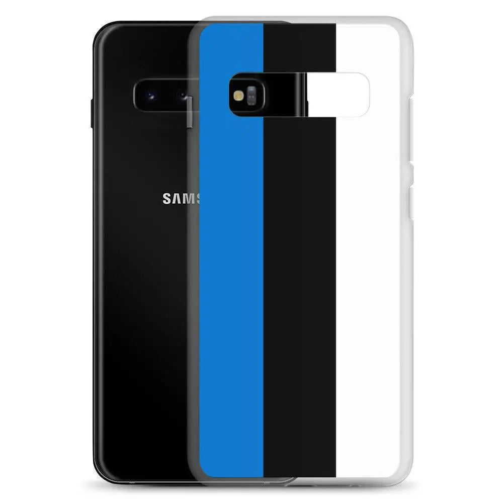 Coque téléphone drapeau de l’estonie - pixelforma