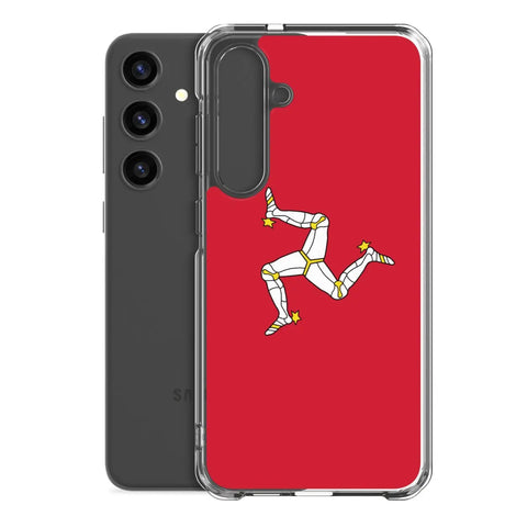Coque téléphone drapeau de l’île de man - pixelforma