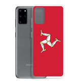 Coque téléphone drapeau de l’île de man - pixelforma