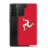 Coque téléphone drapeau de l’île de man - pixelforma