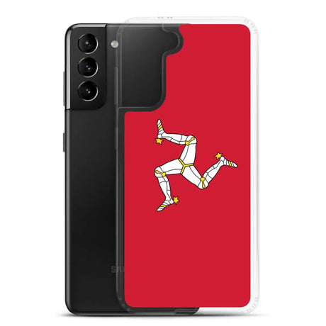 Coque téléphone drapeau de l’île de man - pixelforma