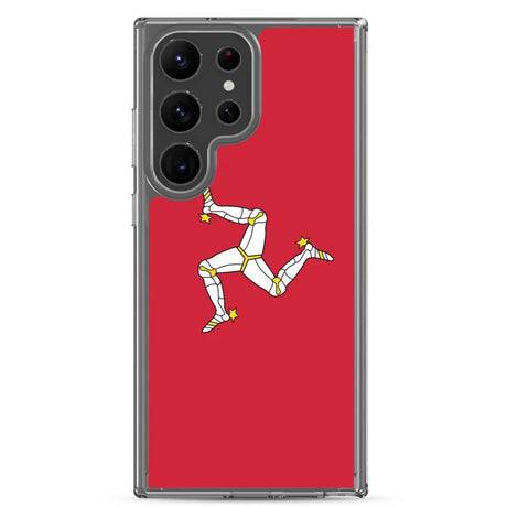 Coque téléphone drapeau de l’île de man - pixelforma