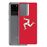 Coque téléphone drapeau de l’île de man - pixelforma