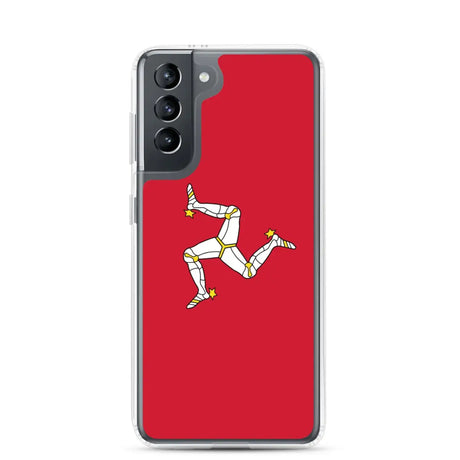 Coque téléphone drapeau de l’île de man - pixelforma