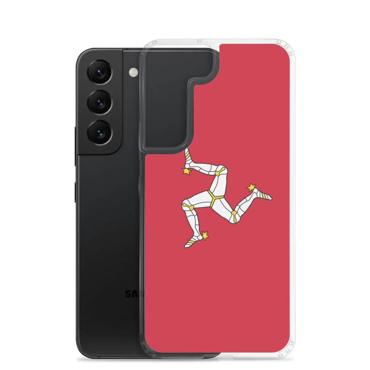 Coque téléphone drapeau de l’île de man - pixelforma