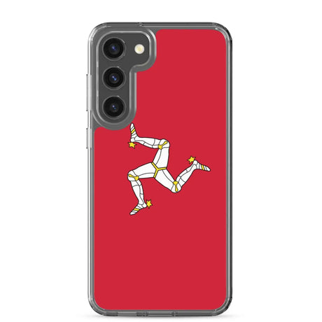 Coque téléphone drapeau de l’île de man - pixelforma