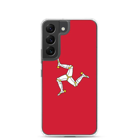 Coque téléphone drapeau de l’île de man - pixelforma