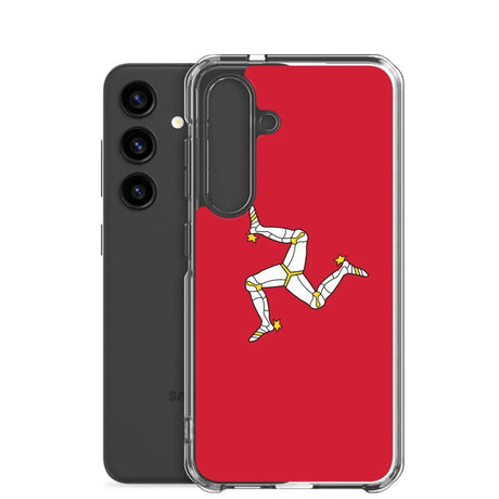 Coque téléphone drapeau de l’île de man - pixelforma