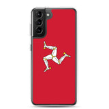 Coque téléphone drapeau de l’île de man - pixelforma