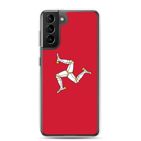 Coque téléphone drapeau de l’île de man - pixelforma