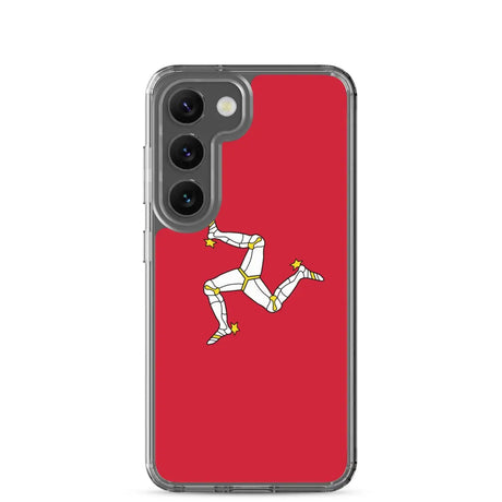 Coque téléphone drapeau de l’île de man - pixelforma