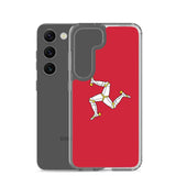 Coque téléphone drapeau de l’île de man - pixelforma