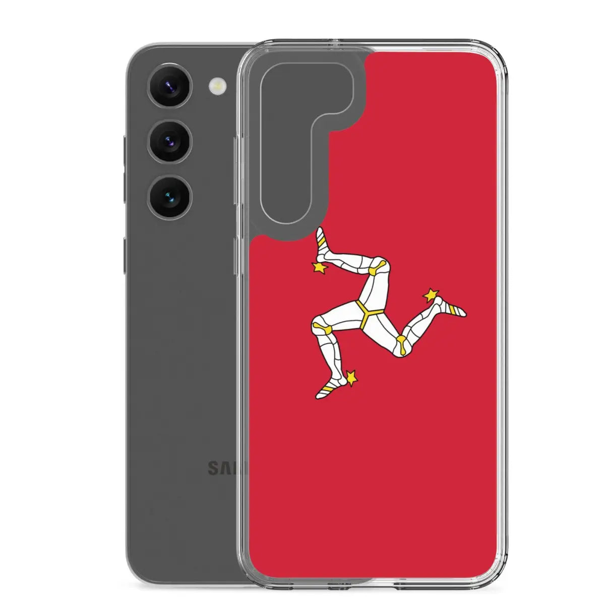 Coque téléphone drapeau de l’île de man - pixelforma
