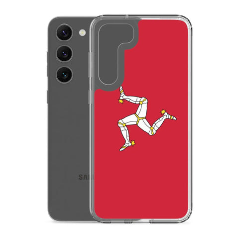Coque téléphone drapeau de l’île de man - pixelforma