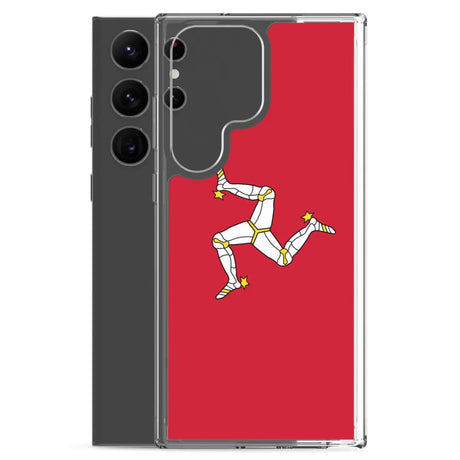 Coque téléphone drapeau de l’île de man - pixelforma