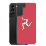Coque téléphone drapeau de l’île de man - pixelforma
