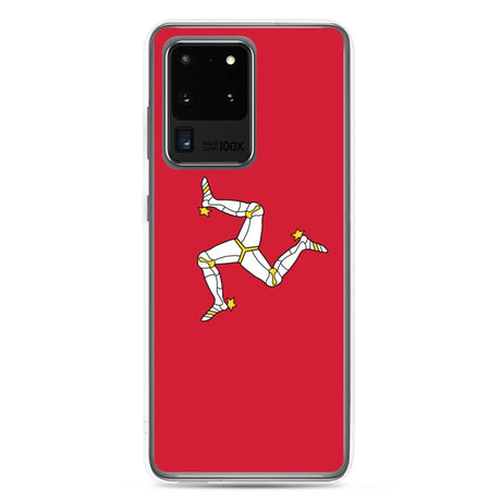 Coque téléphone drapeau de l’île de man - pixelforma