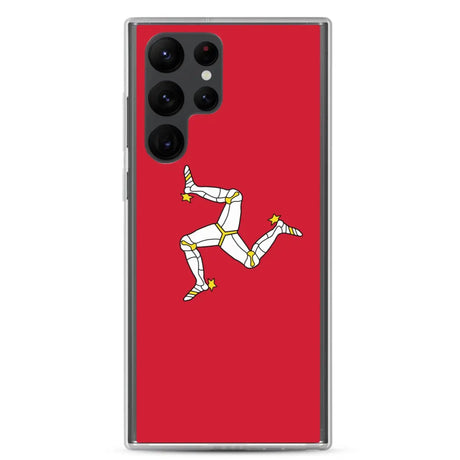 Coque téléphone drapeau de l’île de man - pixelforma