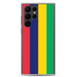 Coque téléphone drapeau de l’île maurice - pixelforma