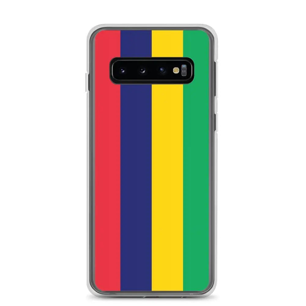 Coque téléphone drapeau de l’île maurice - pixelforma