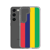 Coque téléphone drapeau de l’île maurice - pixelforma
