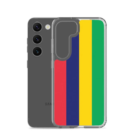 Coque téléphone drapeau de l’île maurice - pixelforma