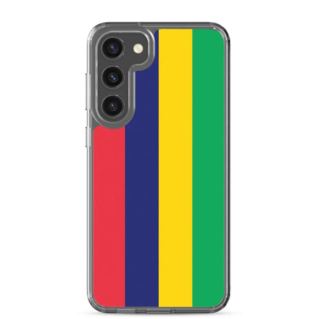 Coque téléphone drapeau de l’île maurice - pixelforma