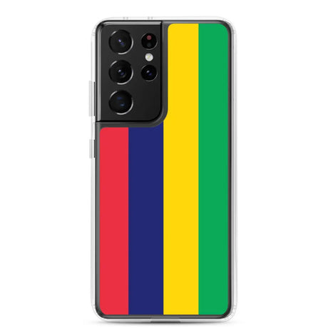 Coque téléphone drapeau de l’île maurice - pixelforma
