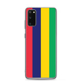 Coque téléphone drapeau de l’île maurice - pixelforma