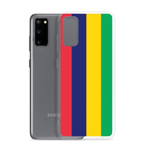 Coque téléphone drapeau de l’île maurice - pixelforma