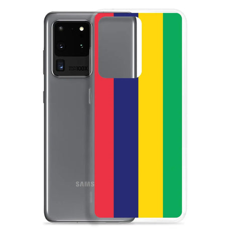 Coque téléphone drapeau de l’île maurice - pixelforma