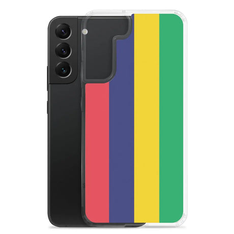 Coque téléphone drapeau de l’île maurice - pixelforma