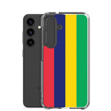 Coque téléphone drapeau de l’île maurice - pixelforma