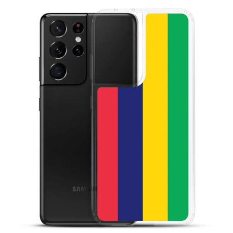 Coque téléphone drapeau de l’île maurice - pixelforma
