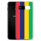Coque téléphone drapeau de l’île maurice - pixelforma