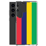 Coque téléphone drapeau de l’île maurice - pixelforma