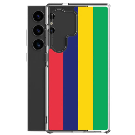 Coque téléphone drapeau de l’île maurice - pixelforma