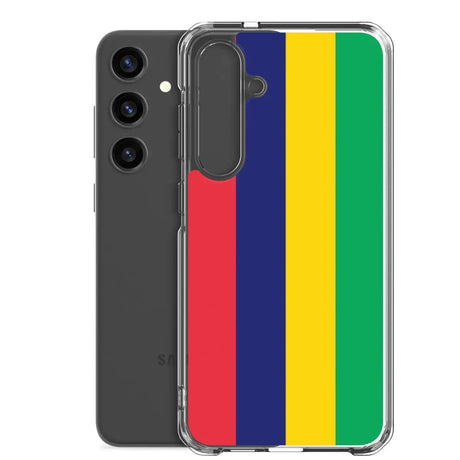 Coque téléphone drapeau de l’île maurice - pixelforma