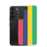 Coque téléphone drapeau de l’île maurice - pixelforma