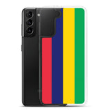 Coque téléphone drapeau de l’île maurice - pixelforma