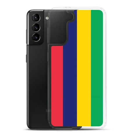 Coque téléphone drapeau de l’île maurice - pixelforma