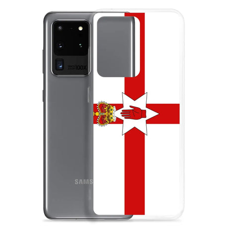 Coque téléphone drapeau de l’irlande du nord - pixelforma