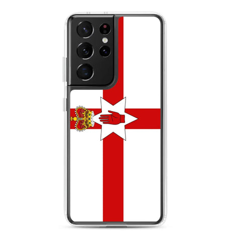 Coque téléphone drapeau de l’irlande du nord - pixelforma