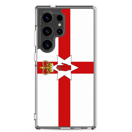 Coque téléphone drapeau de l’irlande du nord - pixelforma