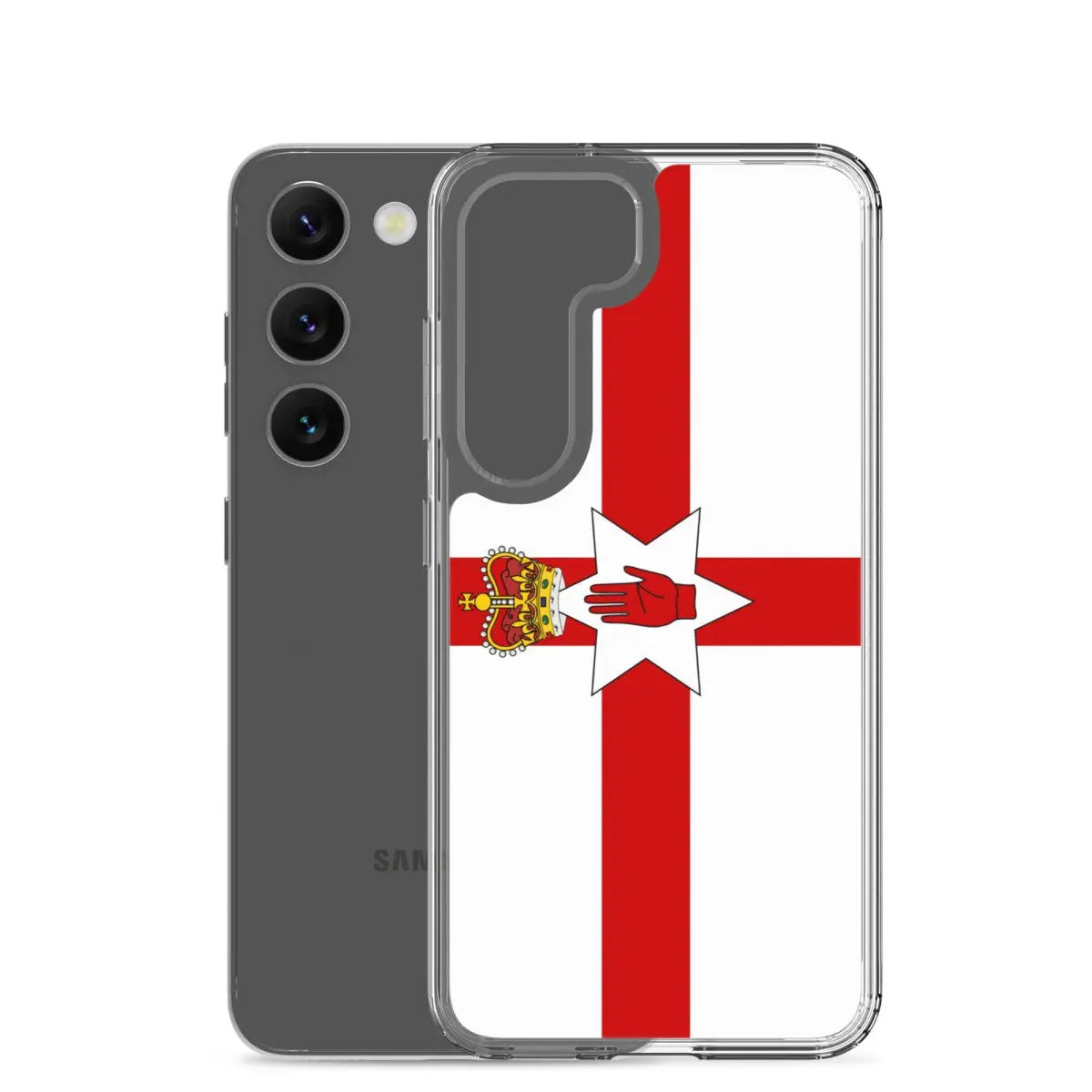 Coque Téléphone Drapeau de l'Irlande du Nord - Pixelforma 