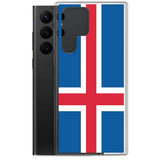 Coque Téléphone Drapeau de l'Islande - Pixelforma 