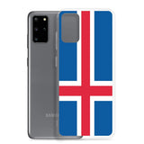 Coque Téléphone Drapeau de l'Islande - Pixelforma 