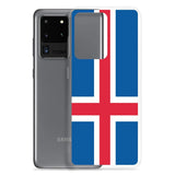 Coque Téléphone Drapeau de l'Islande - Pixelforma 